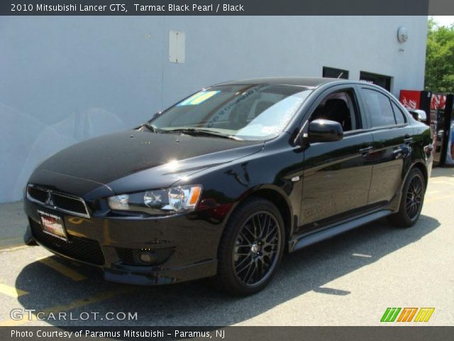 2010 Mitsubishi Lancer GTS in Tarmac Black Pearl