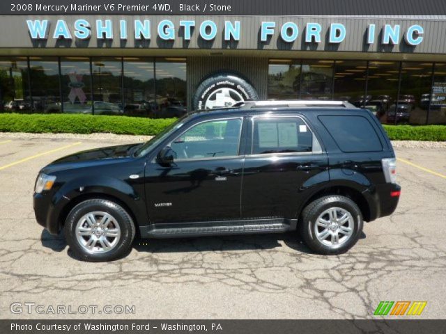 2008 Mercury Mariner V6 Premier 4WD in Black