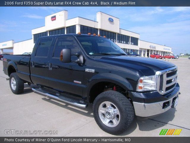 2006 Ford F350 Super Duty Lariat FX4 Crew Cab 4x4 in Black