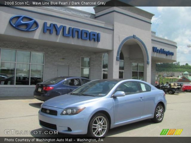 2008 Scion tC  in Wave Line Blue Pearl