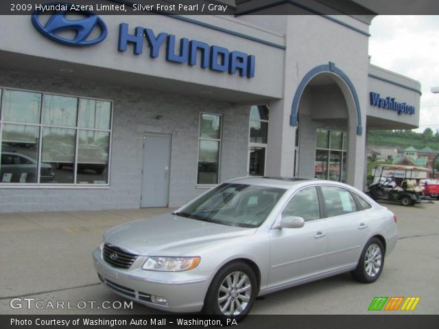 2009 Hyundai Azera Limited in Silver Frost Pearl