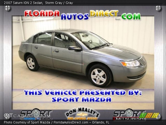 2007 Saturn ION 2 Sedan in Storm Gray
