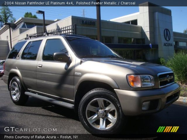 2004 Nissan Pathfinder LE Platinum 4x4 in Polished Pewter Metallic