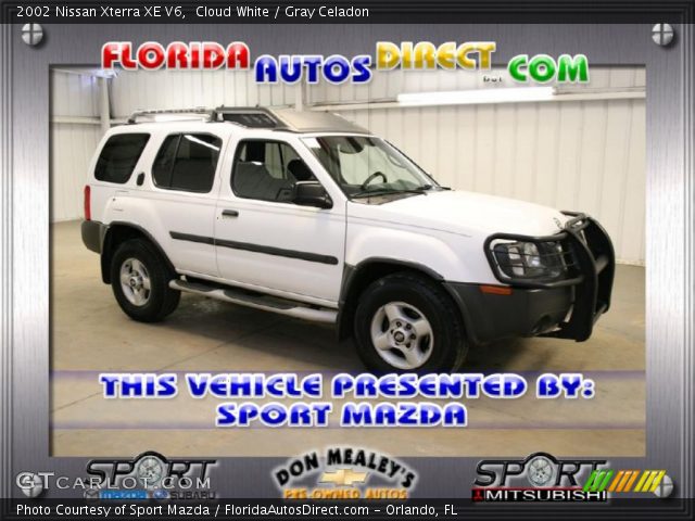 2002 Nissan Xterra XE V6 in Cloud White