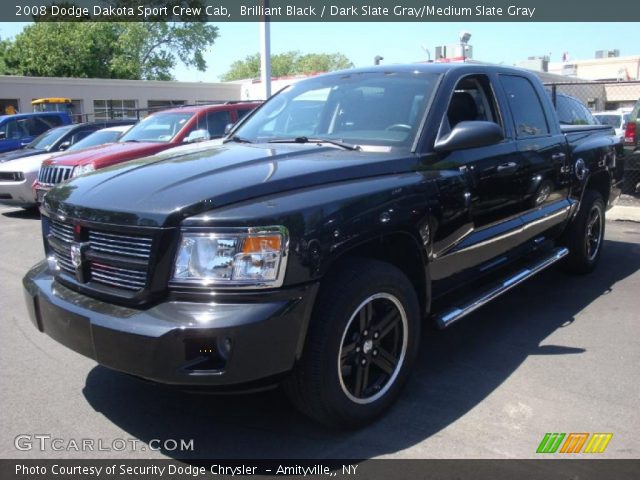 2008 Dodge Dakota Sport Crew Cab in Brilliant Black