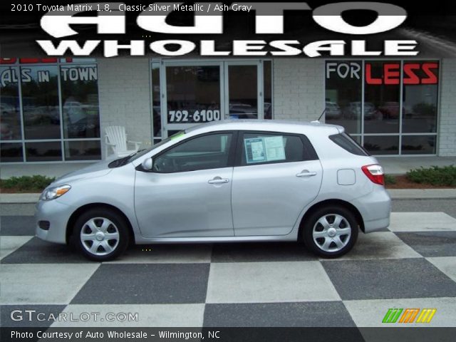 2010 Toyota Matrix 1.8 in Classic Silver Metallic