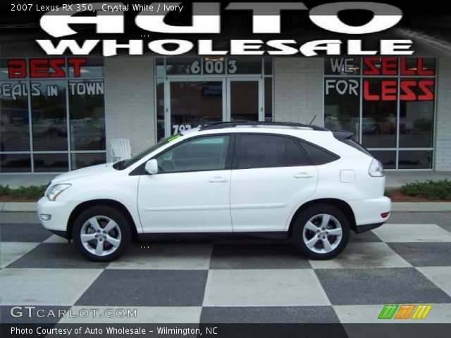 2007 Lexus RX 350 in Crystal White