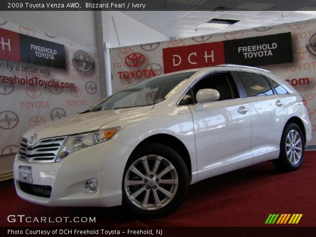 2009 Toyota Venza AWD in Blizzard Pearl