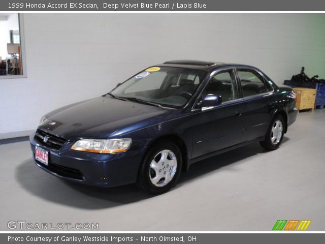 1999 Honda Accord EX Sedan in Deep Velvet Blue Pearl