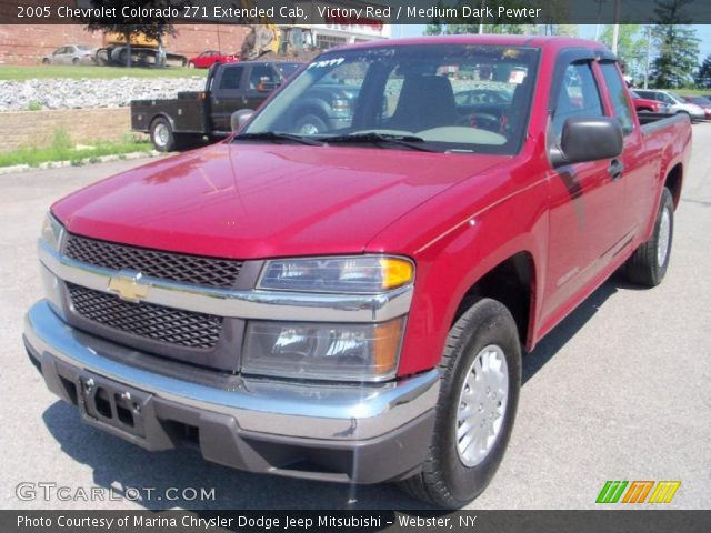 2005 Chevrolet Colorado Z71 Extended Cab in Victory Red