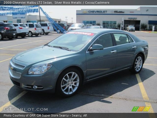 2009 Chevrolet Malibu LTZ Sedan in Silver Moss Metallic
