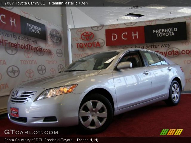2007 Toyota Camry CE in Titanium Metallic