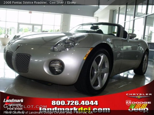 2008 Pontiac Solstice Roadster in Cool Silver