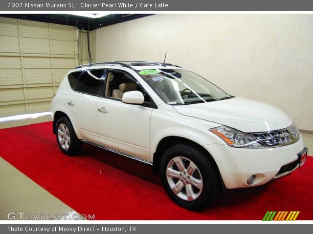 2007 Nissan Murano SL in Glacier Pearl White
