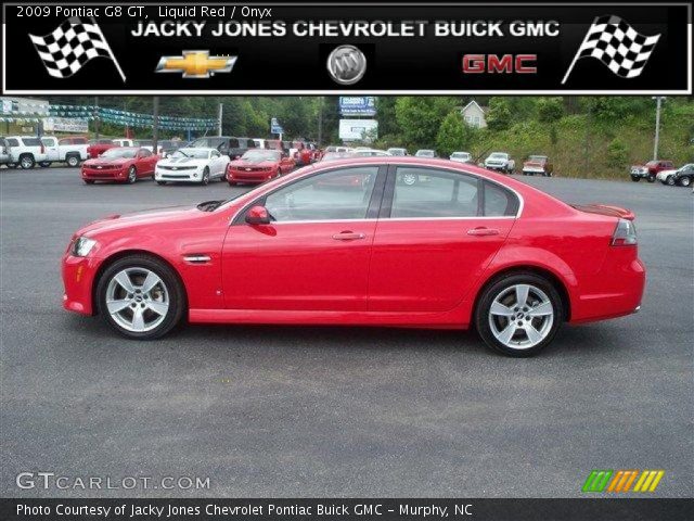 2009 Pontiac G8 GT in Liquid Red