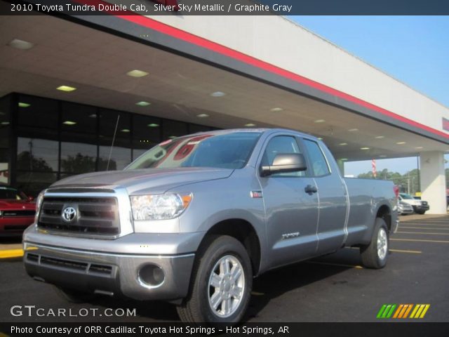2010 Toyota Tundra Double Cab in Silver Sky Metallic