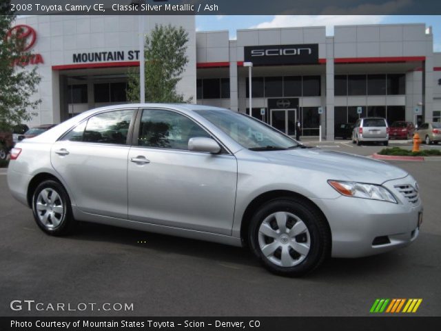 2008 Toyota Camry CE in Classic Silver Metallic
