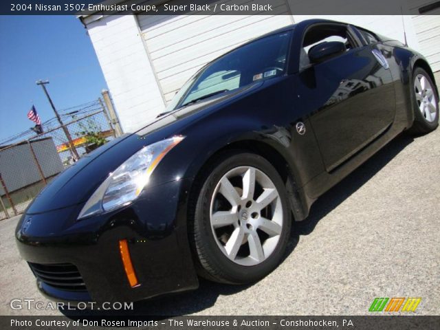 2004 Nissan 350Z Enthusiast Coupe in Super Black