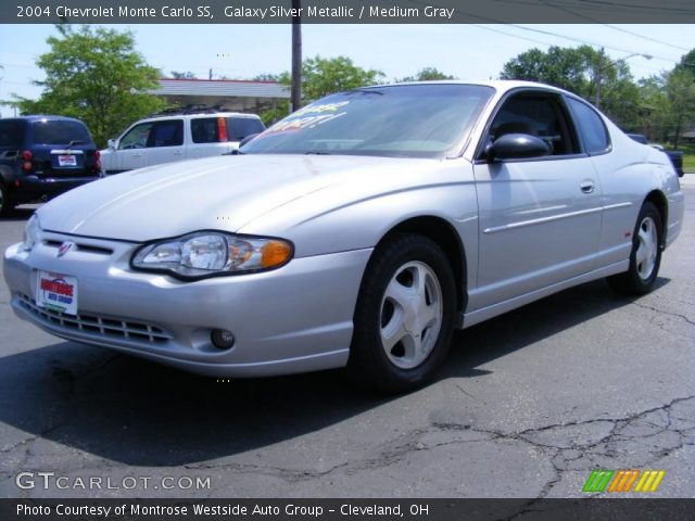 2004 Chevrolet Monte Carlo SS in Galaxy Silver Metallic