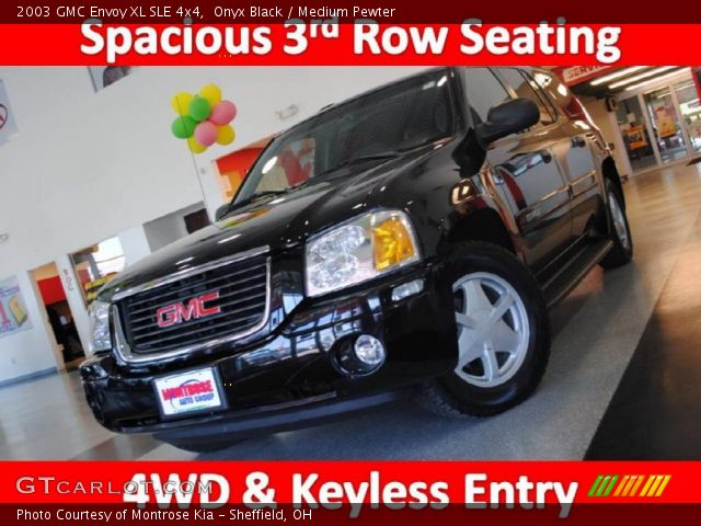 2003 GMC Envoy XL SLE 4x4 in Onyx Black