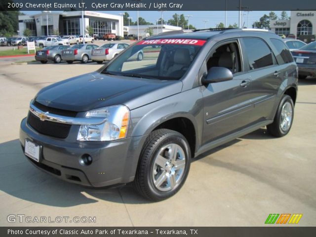 2009 Chevy Equinox on Cyber Gray Metallic 2009 Chevrolet Equinox Lt Light Gray Interior