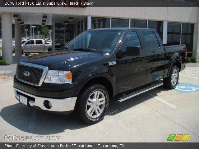 2008 Ford F150 Lariat SuperCrew in Black