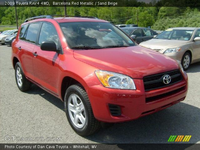 2009 Toyota RAV4 4WD in Barcelona Red Metallic