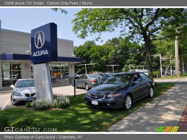 2008 Acura TSX Sedan in Carbon Gray Pearl