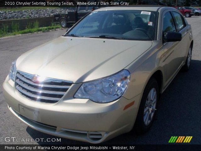 2010 Chrysler Sebring Touring Sedan in White Gold