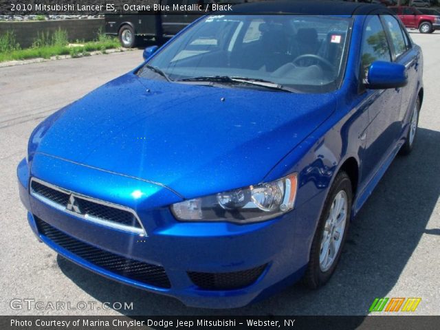 2010 Mitsubishi Lancer ES in Octane Blue Metallic