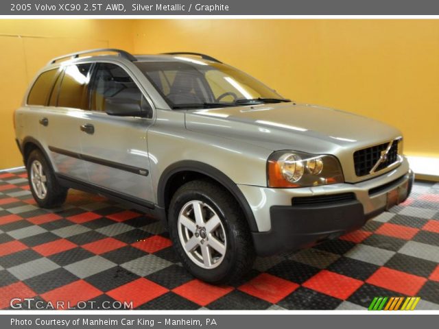 2005 Volvo XC90 2.5T AWD in Silver Metallic