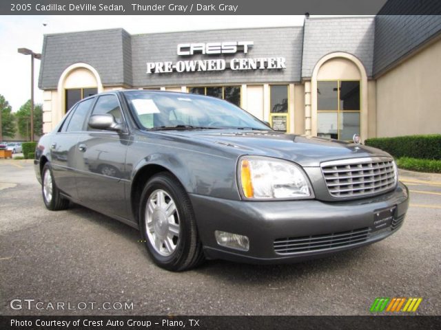 2005 Cadillac DeVille Sedan in Thunder Gray