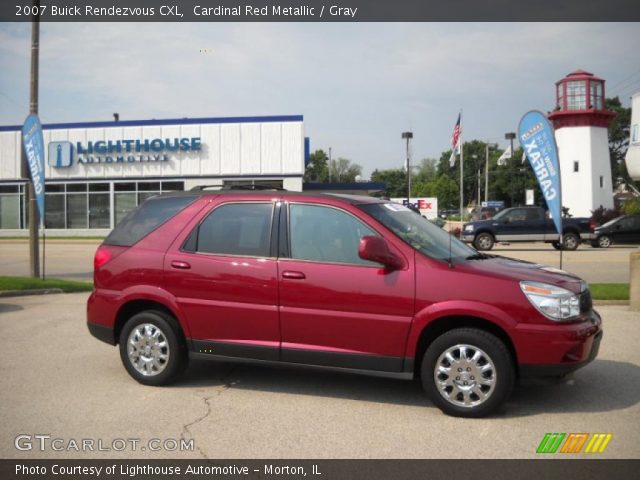 2007 Buick Rendezvous CXL in Cardinal Red Metallic