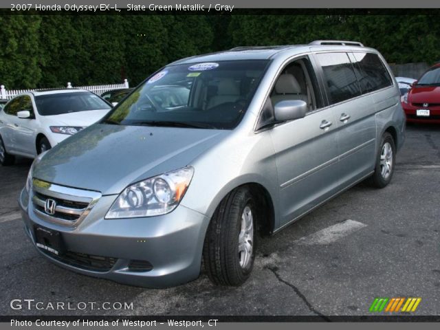 2007 Honda Odyssey EX-L in Slate Green Metallic
