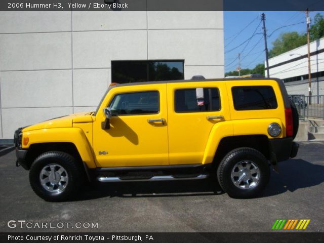 2006 Hummer H3  in Yellow