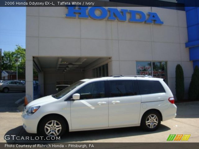2006 Honda Odyssey EX-L in Taffeta White