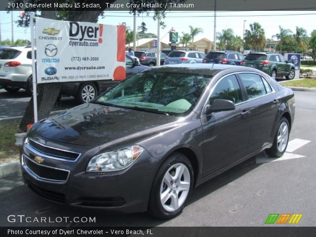 2010 Chevrolet Malibu LS Sedan in Taupe Gray Metallic