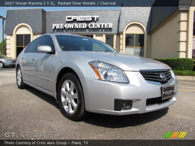 2007 Nissan Maxima 3.5 SL in Radiant Silver Metallic