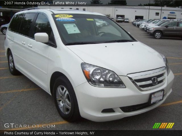 2007 Honda Odyssey EX-L in Taffeta White