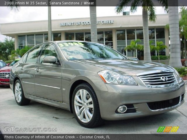 2008 Infiniti M 35 Sedan in Sahara Sandstone