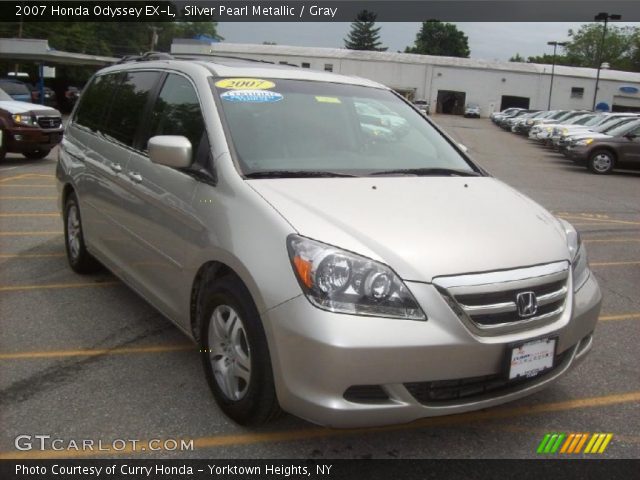 2007 Honda Odyssey EX-L in Silver Pearl Metallic