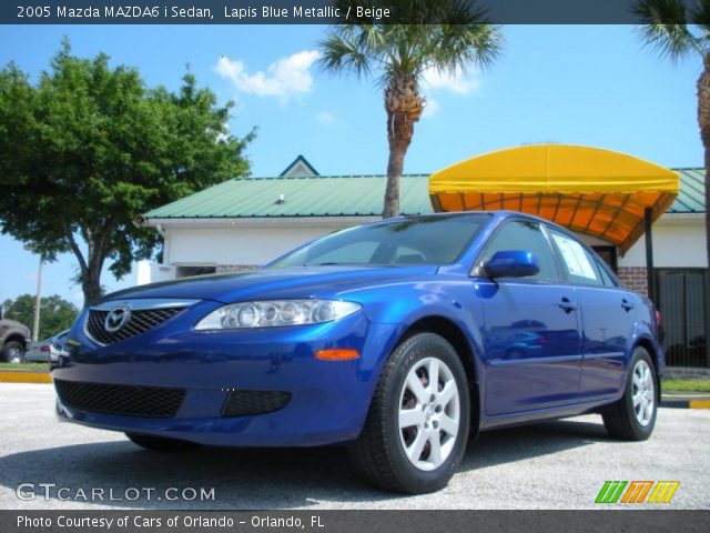 2005 Mazda MAZDA6 i Sedan in Lapis Blue Metallic