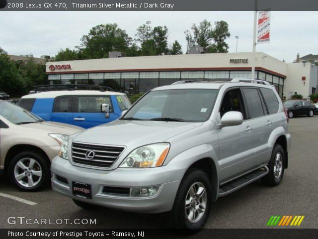 2008 Lexus GX 470 in Titanium Silver Metallic