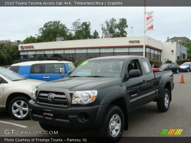 2010 Toyota Tacoma Access Cab 4x4 in Timberland Mica