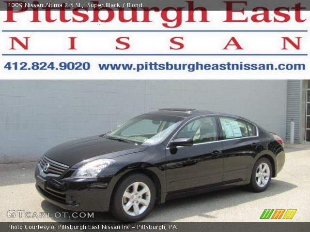 2009 Nissan Altima 2.5 SL in Super Black