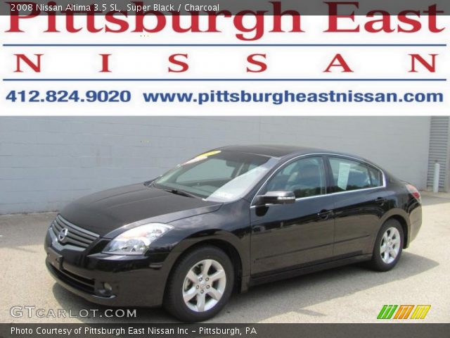 2008 Nissan Altima 3.5 SL in Super Black