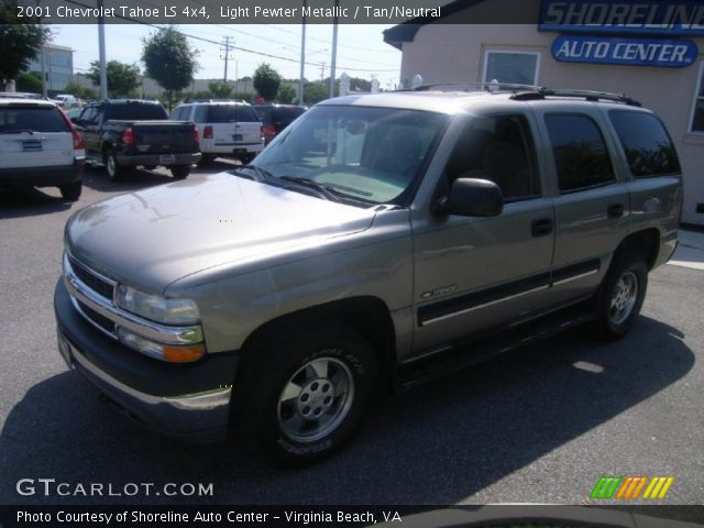 2001 Chevrolet Tahoe LS 4x4 in Light Pewter Metallic