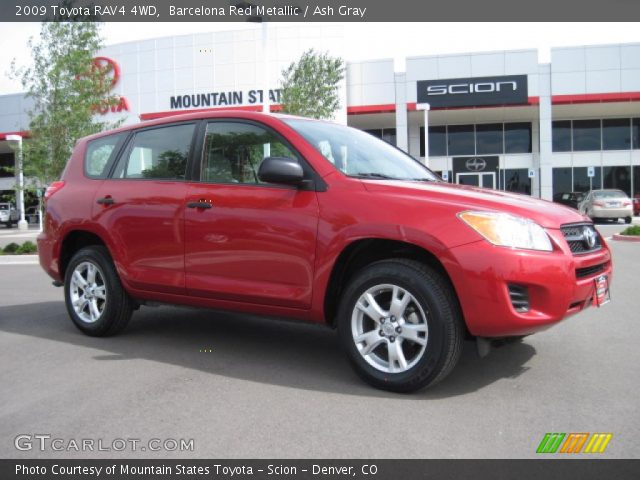2009 Toyota RAV4 4WD in Barcelona Red Metallic