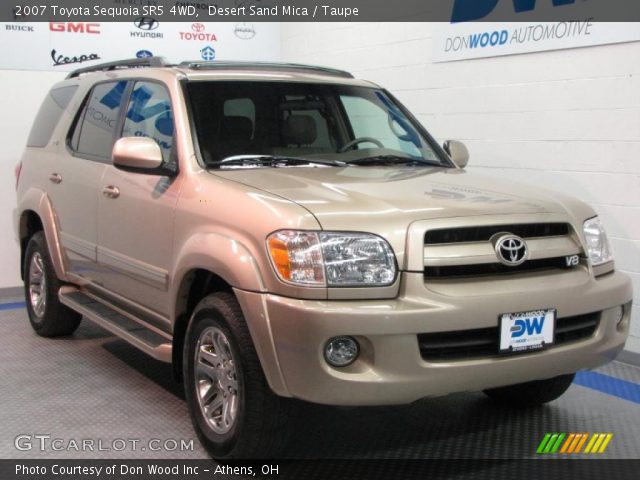 2007 Toyota Sequoia SR5 4WD in Desert Sand Mica