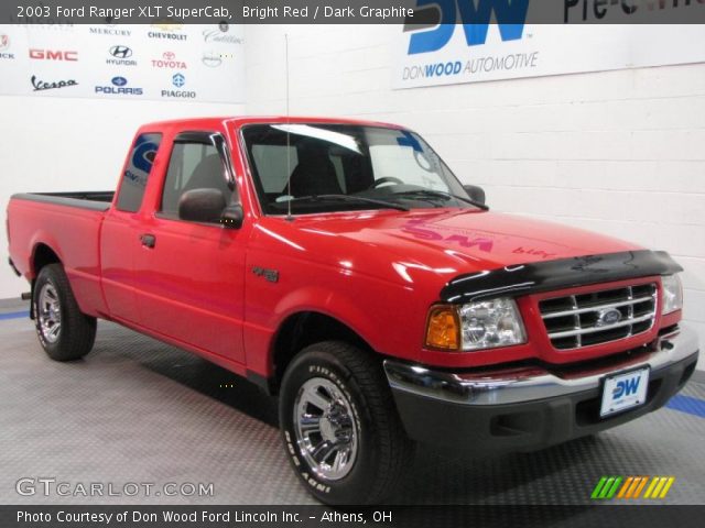 2003 Ford Ranger XLT SuperCab in Bright Red